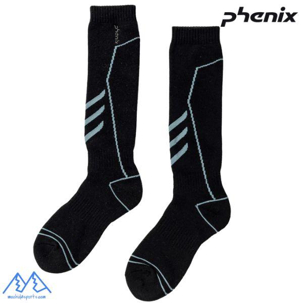 フェニックス レディース スキーソックス ウーマンズ ラインソックス イタリアン ブルー Pheni...