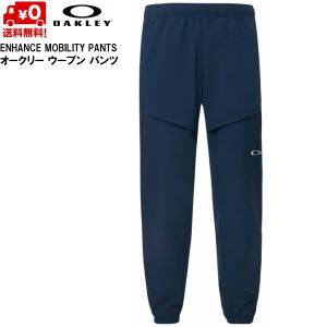 オークリー ウーブン パンツ ネイビー OAKLEY ENHANCE MOBILITY PANTS BLACK IRIS  FOA400823-6DG｜msp-net