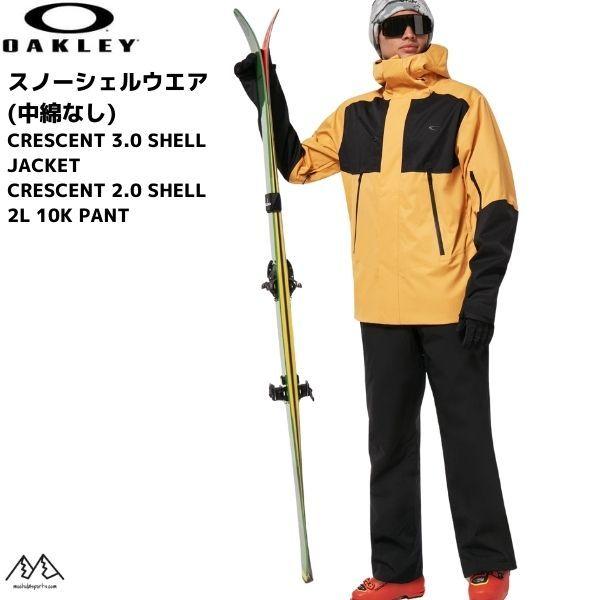 オークリー スキー シェルウエア (中綿なし) ゴールド ブラック OAKLEY CRESCENT ...