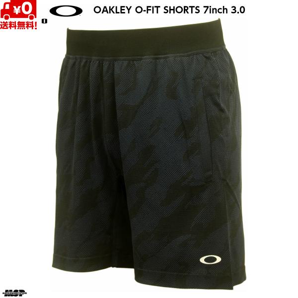 オークリー ショートパンツ ショーツ ブルー ストーム プリント OAKLEY O-FIT SHOR...