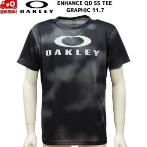 OAKLEY（オークリー） Tシャツ カエル ブラック 吸汗速乾 綿混 OAKLEY