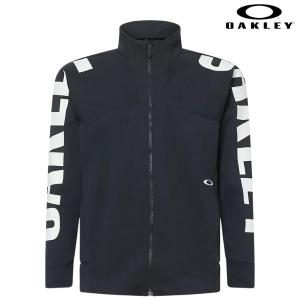 オークリー ジャージ トレーニング ジャケット ブラック OAKLEY ENHANCE TECH JERSEY JACKET 12.7 BLACKOUT  FOA404106-02E｜msp-net
