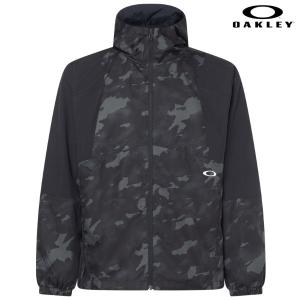 オークリー ウィンド メッシュジャケットブラックプリント OAKLEY ENHANCE WIND MESH JACKET12.7 BLACK PRINT FOA404113-00G｜msp-net
