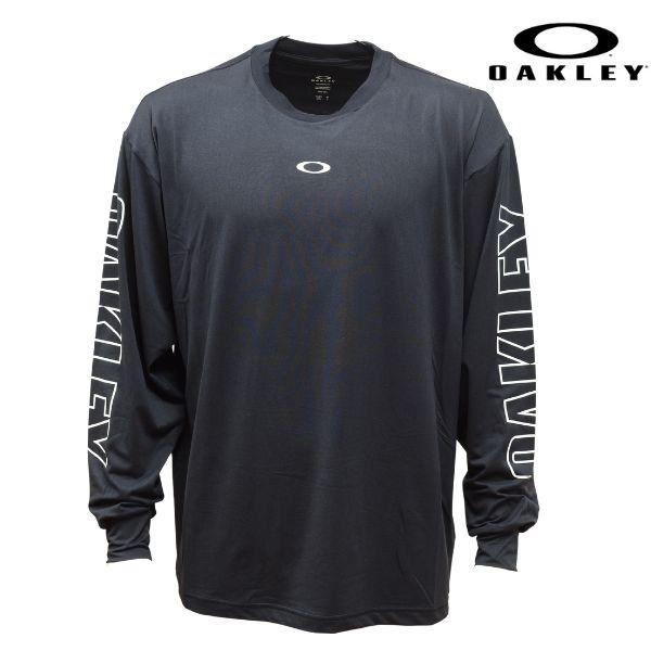 オークリー ロングスリーブ ブラック OAKLEY ENHANCE QD LS TEE SLV EV...