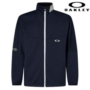 オークリー トレーニング ウェア ジャケット ネイビー OAKLEY Enhance Tech Jersey Jacket 13.0 Blue Indigo  FOA405096-68D｜msp-net
