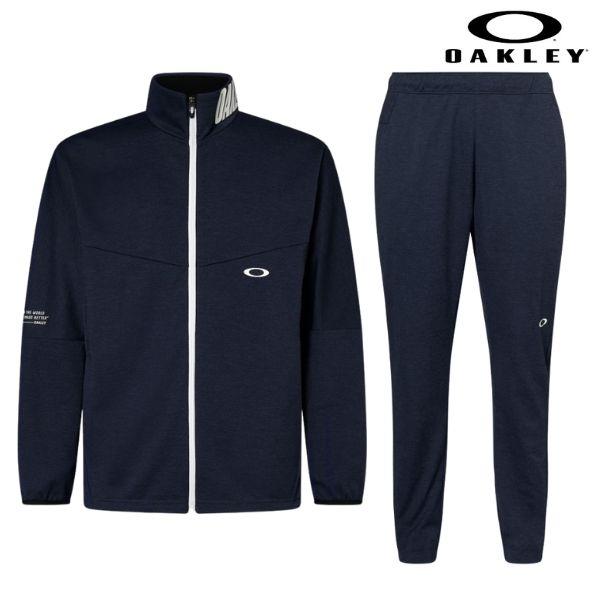 オークリー トレーニング ウェア 上下セット ネイビー OAKLEY Enhance Tech Je...