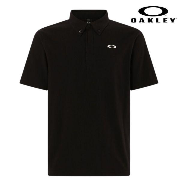 オークリー テックコールド ポロシャツ ブラック OAKLEY Enhance Tech Cold ...