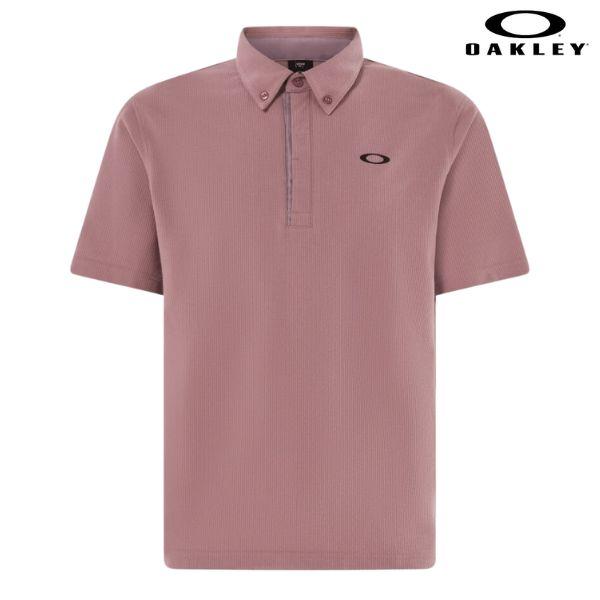 オークリー テックコールド 接触冷感 ポロシャツ ダスティーピンク OAKLEY Enhance T...