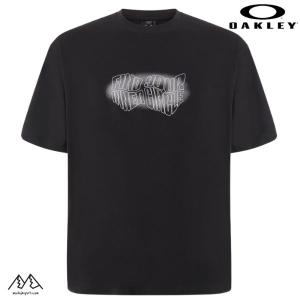 OAKLEY（オークリー） Tシャツ ブラック 吸汗速乾 高機能 伸縮素材
