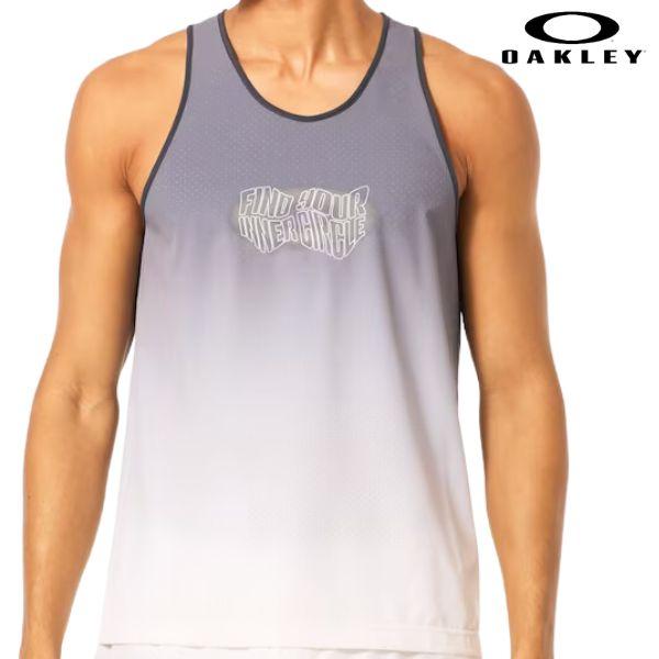オークリー タンクトップ グレー ストレッチ 速乾 OAKLEY Pursuit Pro Tank ...