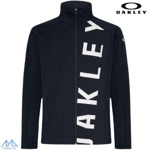 オークリー トレーニング ウェア ジャケット ジャージ ブラック OAKLEY ENHANCE TECH JERSEY JACKET 14.7 BLACKOUT FOA406928 02E｜msp-net