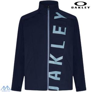 オークリー トレーニング ウェア ジャケット ジャージ ネイビー OAKLEY ENHANCE TECH JERSEY JACKET 14.7 FATHOM FOA406928 6AC｜msp-net
