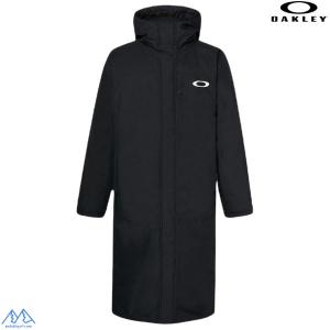 オークリー 中綿入り 保温 撥水 インサレーション ロングコート ブラック OAKLEY Enhance Long Coat 14.7 BLACKOUT  FOA406942 02E｜msp-net