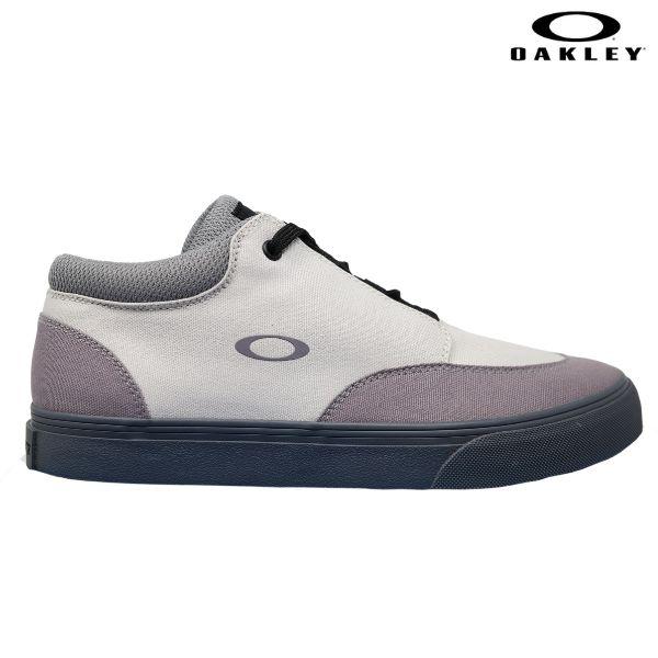 オークリー スニーカー ラバーソール シューズ グレー OAKLEY Banks Low Canva...