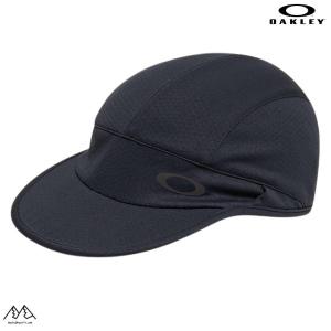オークリー ランニング トレーニング キャップ ブラック OAKLEY ESSENTIAL TRAIN CAP FA 24.0 BLACKOUT FOS901864-02E｜msp-net