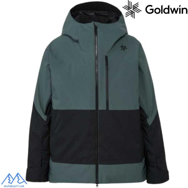 ゴールドウイン スキーウエア スキージャケット ピューター ブラック Goldwin G-AXIS ...
