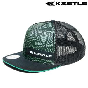 ケスレ メッシュキャップ ブラック KASTLE ZX Trucker Cap GB139｜msp-net