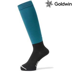 ゴールドウイン スキーソックス シースリーフィット 極薄 ハイソックス GOLDWIN C3fit Ultra Thin Winter High Socks BJ ブルーコーラル  GC23389-BJ｜msp-net