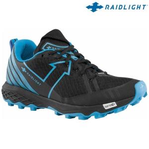 レイドライト RAIDLIGHT トレイルランニング シューズ RESPONSIV DYNAMIC SHOES レスポンシブダイナミックシューズ BLACK/BLUE GNHM500-20I｜msp-net