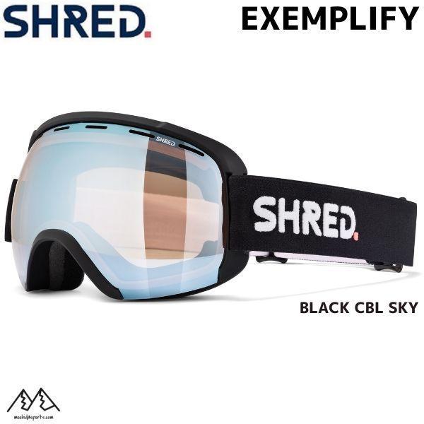 シュレッド ゴーグル エグゼンプリファイ ブラック SHRED EXEMPLIFY BLACK CB...