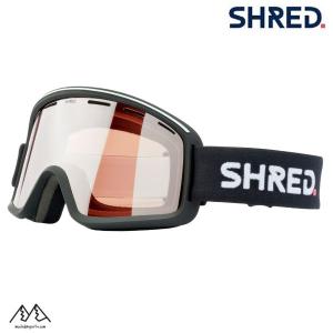 シュレッド ゴーグル モノクル ブラック ローライトシルバー SHRED MONOCLE LOW LIGHT SILVER MIRROR GOMONK11C｜msp-net