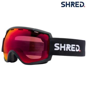 展示品 アウトレット シュレッド ゴーグル ラリファイ ブラック 眼鏡対応 SHRED RARIFY BLACK CBL BLAST MIRROR GORARM11D-SAMPLE｜msp-net