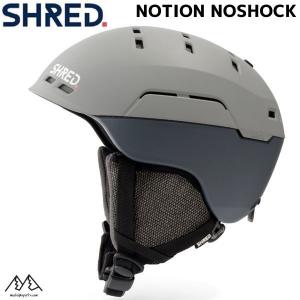 シュレッド ヘルメット ノーション ノーショック グレー SHRED NOTION NOSHOCK ...