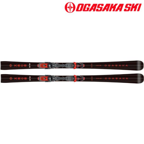 オガサカ スキー KEO&apos;S ケオッズ KS-AP/BK + PRD12GW スキーセット OGAS...