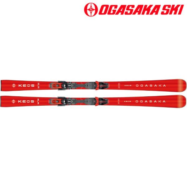 オガサカ スキー KEO&apos;S ケオッズ KS-AP/RD + PRD12GW スキーセット OGAS...