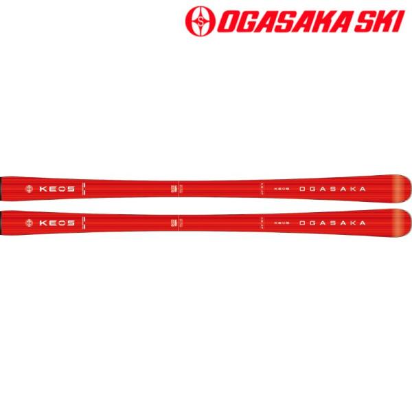 オガサカ スキー KEO&quot;S ケオッズ KS-AP/RD レッド スキー単体 OGASAKA KS ...
