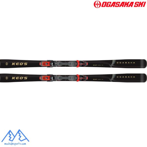 オガサカ スキー KEO'S ケオッズ KS-UP/BK + PRD12GW 165cm ビンディン...