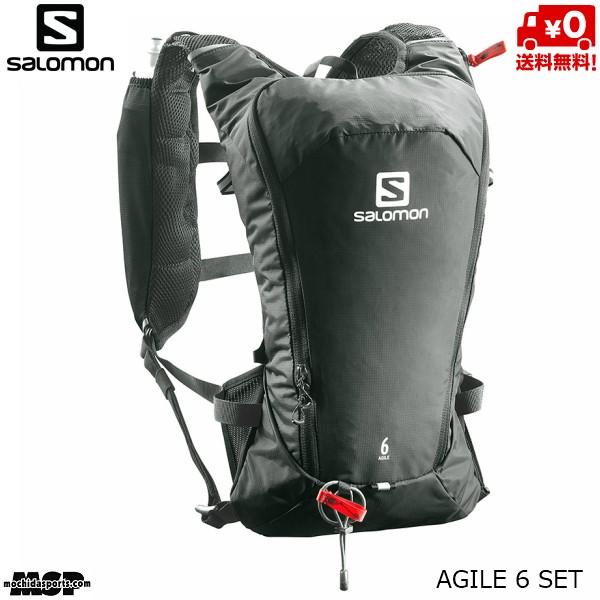 サロモン ランニング バックパック SALOMON AGILE 6 SET L40164800 [L...