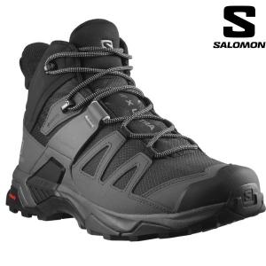 サロモン ゴアテックス ハイキング トレッキング シューズ ブラック SALOMON X ULTRA...