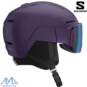サロモン バイザーへルメット スキーヘルメット...の詳細画像1