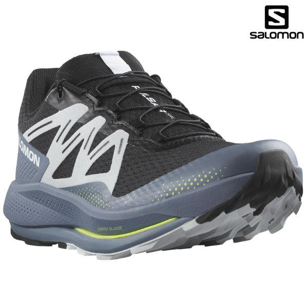 サロモン トレイルランニング シューズ  SALOMON PULSAR TRAIL Black Ch...