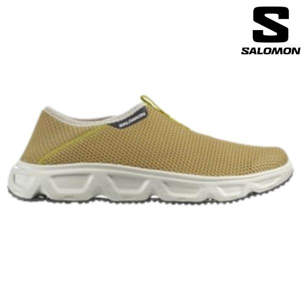 サロモン リラックス モック スリッポン リカバリー シューズ ベージュ SALOMON RX MO...