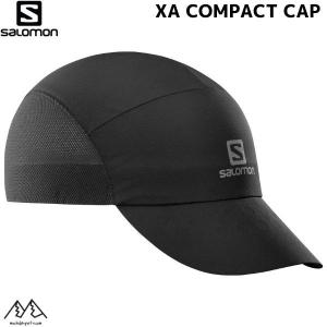 サロモン 軽量 ランニング キャップ ブラック SALOMON XA COMPACT CAP black LC1037900｜msp-net