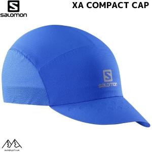 サロモン ランニング キャップ ブルー SALOMON XA COMPACT CAP Nautical Blue LC1680800｜msp-net