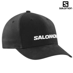 サロモン ロゴ キャップ ブラック SALOMON LOGO CAP BLACK [LC1895300]｜msp-net