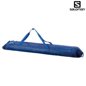 サロモン スキーケース 1台入 ブルー SALOMON EXTEND 1 PADDED 160-210 NAUTICAL BLUE/NAVY PEONY  LC1921500｜msp-net
