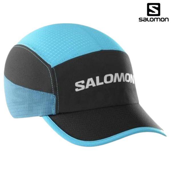 サロモン ランニングキャップ ディープブルー SALOMON SENSE AERO CAP U DE...