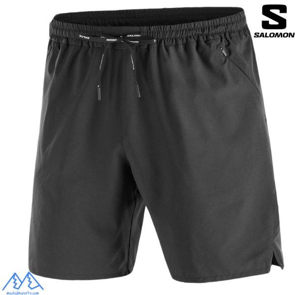 サロモン ランニングパンツ ランニングショーツ ブラック SALOMON SHKout CORE 7...