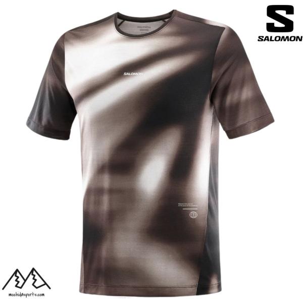 サロモン ショートスリーブ Tシャツ 半袖 グラフィック SALOMON SHKout CORE S...