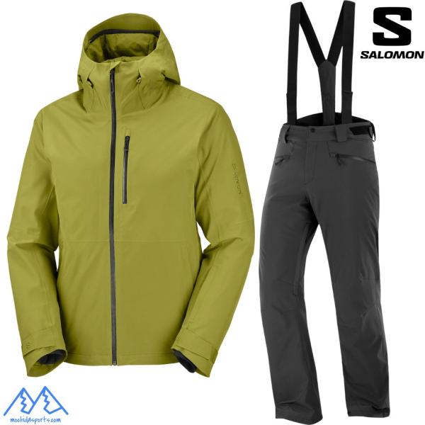 サロモン スキーウェア カルダモンシード ブラック SALOMON HIGHLAND JACKET ...