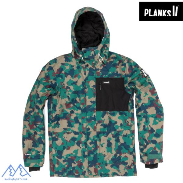 プランクス インシュレーテッドジャケット カモ PLANKS FEEL GOOD INSULATED...
