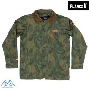 プランクス スローダウン カラードジャケット ジャングル PLANKS THROW-DOWN COLLARED JACKET JUNGLE PALM MO-TDJ102｜msp-net