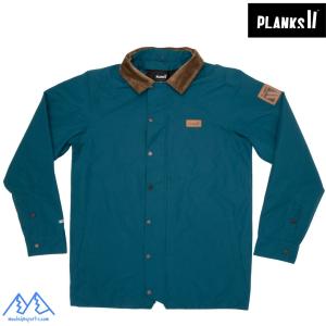 プランクス スローダウン カラードジャケット オーシャンブルー PLANKS THROW-DOWN COLLARED JACKET OCEAN BLUE MO-TDJ103｜msp-net