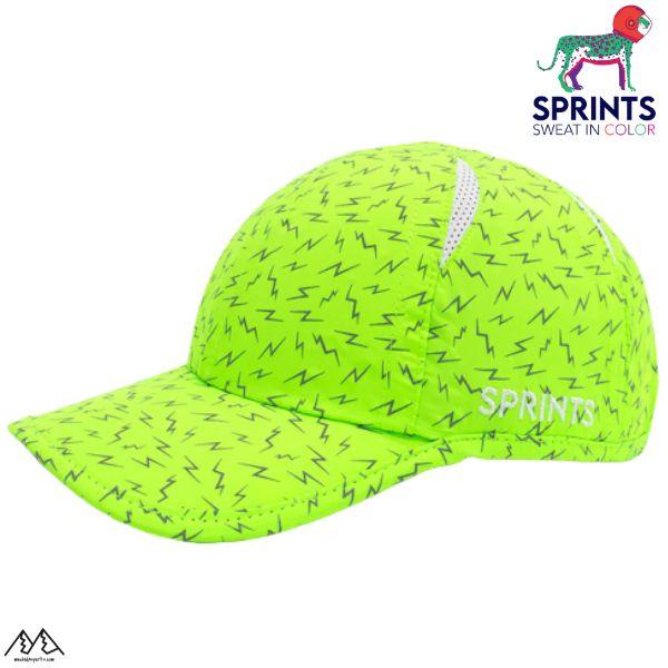 スプリンツ ランニングキャップ フラッシュ ネオン グリーン 反射 SPRINTS O.G.Hats...