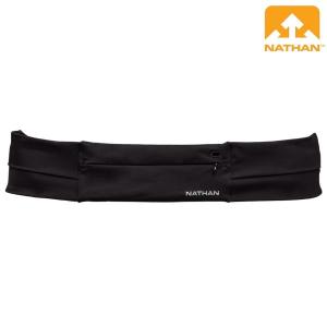 ネイサン アジャスタブル ジップスター ブラック ジップポケット付 ランニング ウェストバンド NATHAN ADJUSTABLE FIT ZIPSTER 2.0 BLACK NS30530-00001｜msp-net