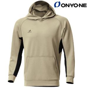 オンヨネ スウェット パーカー サファリ ベージュ ONYONE SWEATBREAK PARKA  OKJ95130-186｜msp-net